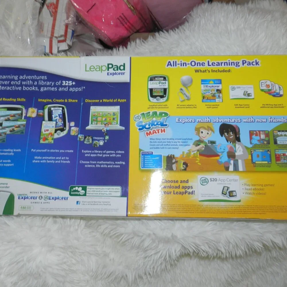Leapfrog Leappad Explorer All In One Learning Pack Sealed 🆕SHIPS FAST😮💨⚡🚚 - Picture 11 of 16